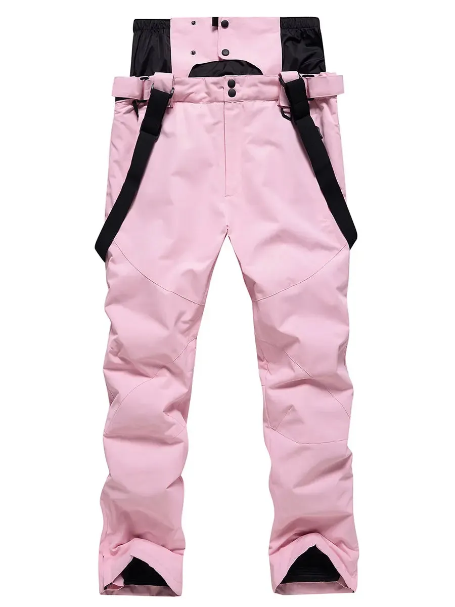 Riuiyele Men Detachable Ski Bibs & Pants