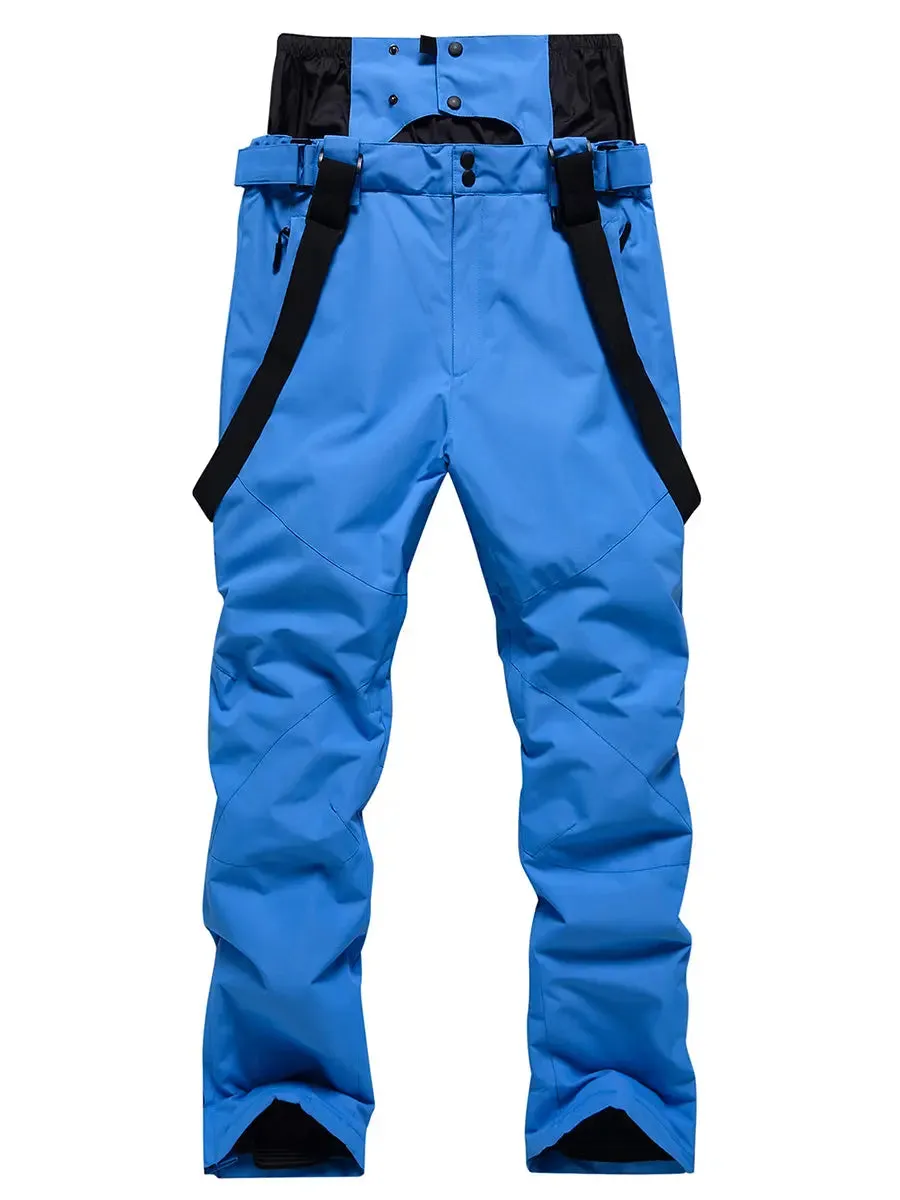 Riuiyele Men Detachable Ski Bibs & Pants