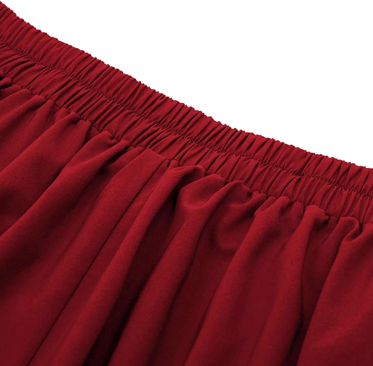 Skirts for Women Trendy High Women Skirt Skirt Vintage Fashion Casual Waist Pleated with Pockets Skirt