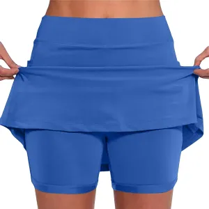 Skorts for Woman 2025 Summer Skorts for Women with Pockets Casual Tennis Skirt Golf Skirts Plus Size Skort Running Shorts