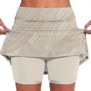 Skorts for Woman Women's High Waisted Tennis Skirts Skater Skort Tummy Control Golf Shorts Pockets Athletic Running