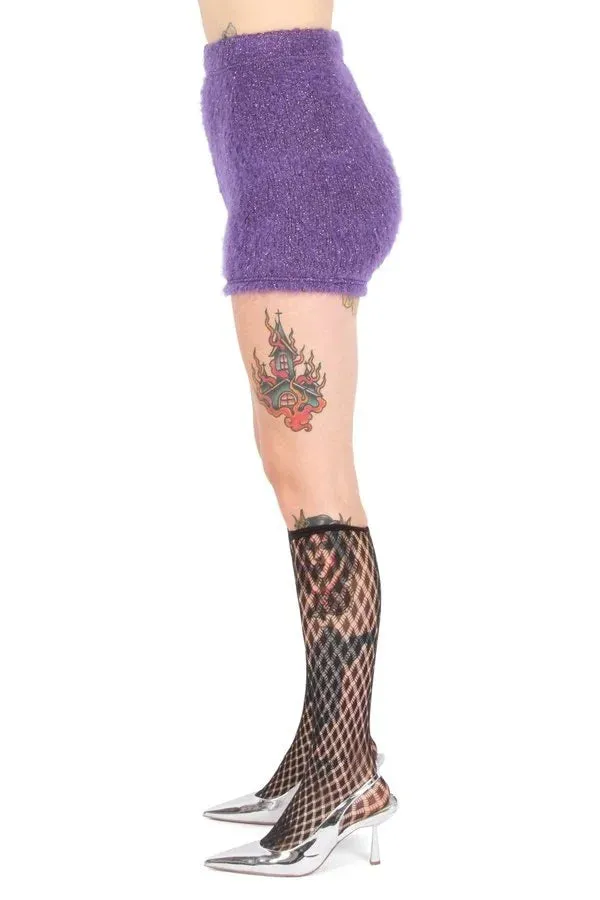 Sparkle Knit Short Pants