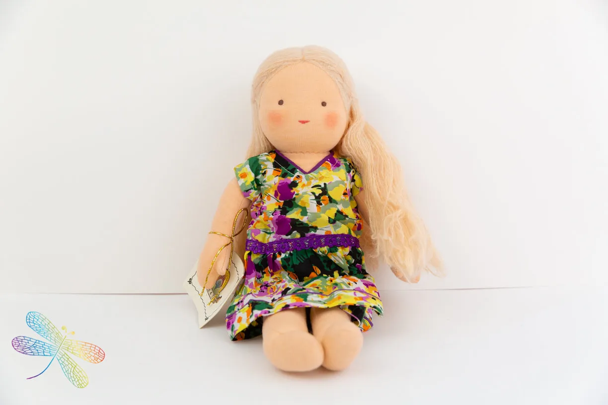 Steiner Doll- Strawberry Blond Hair Girl large - Lucy