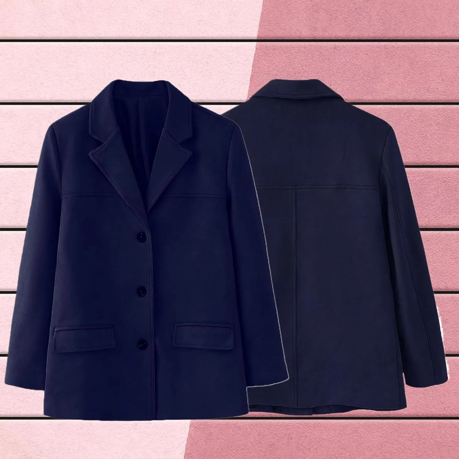 Suede Blazer Women Faux Suede Jacket Old Money Aesthetic Y2k Oversized Casual Jackets for Women 2024