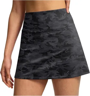 Tennis Skirts for Women High Waisted Athletic Workout Skort Summer Flowy Lightweight Tennis Golf Skirt with Pockets Gift for Women Friend A17Grey, XXL
