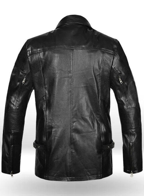 Terminator Genisys Black Leather Jacket