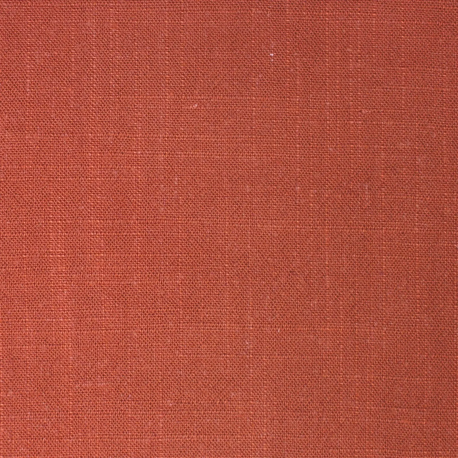 terracotta rayon/linen textured woven, Oeko-Tex certified