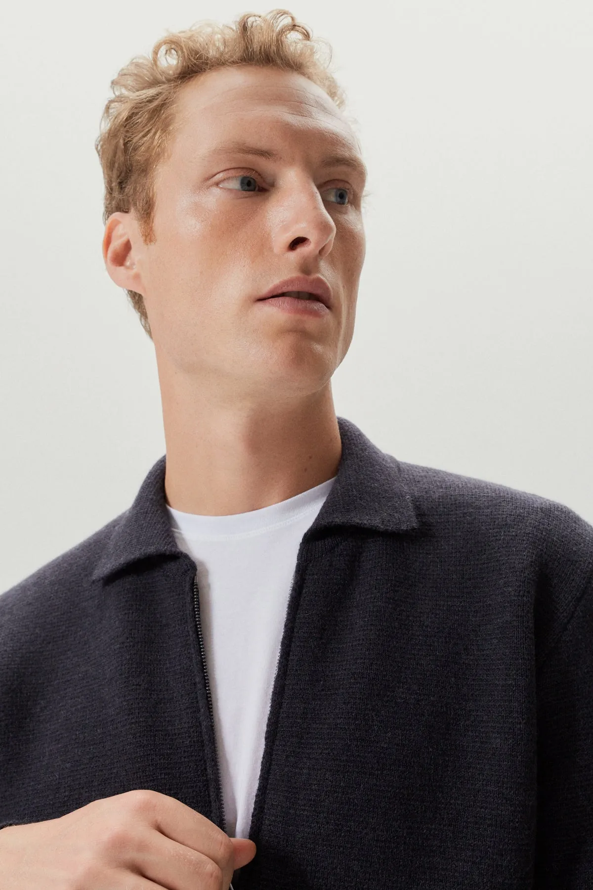 The Boiled Wool Zip Jacket