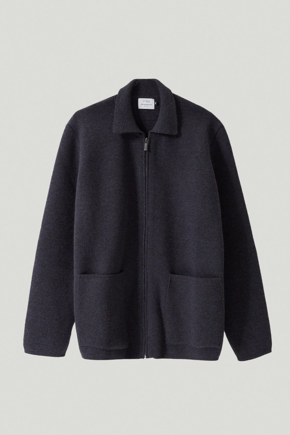 The Boiled Wool Zip Jacket