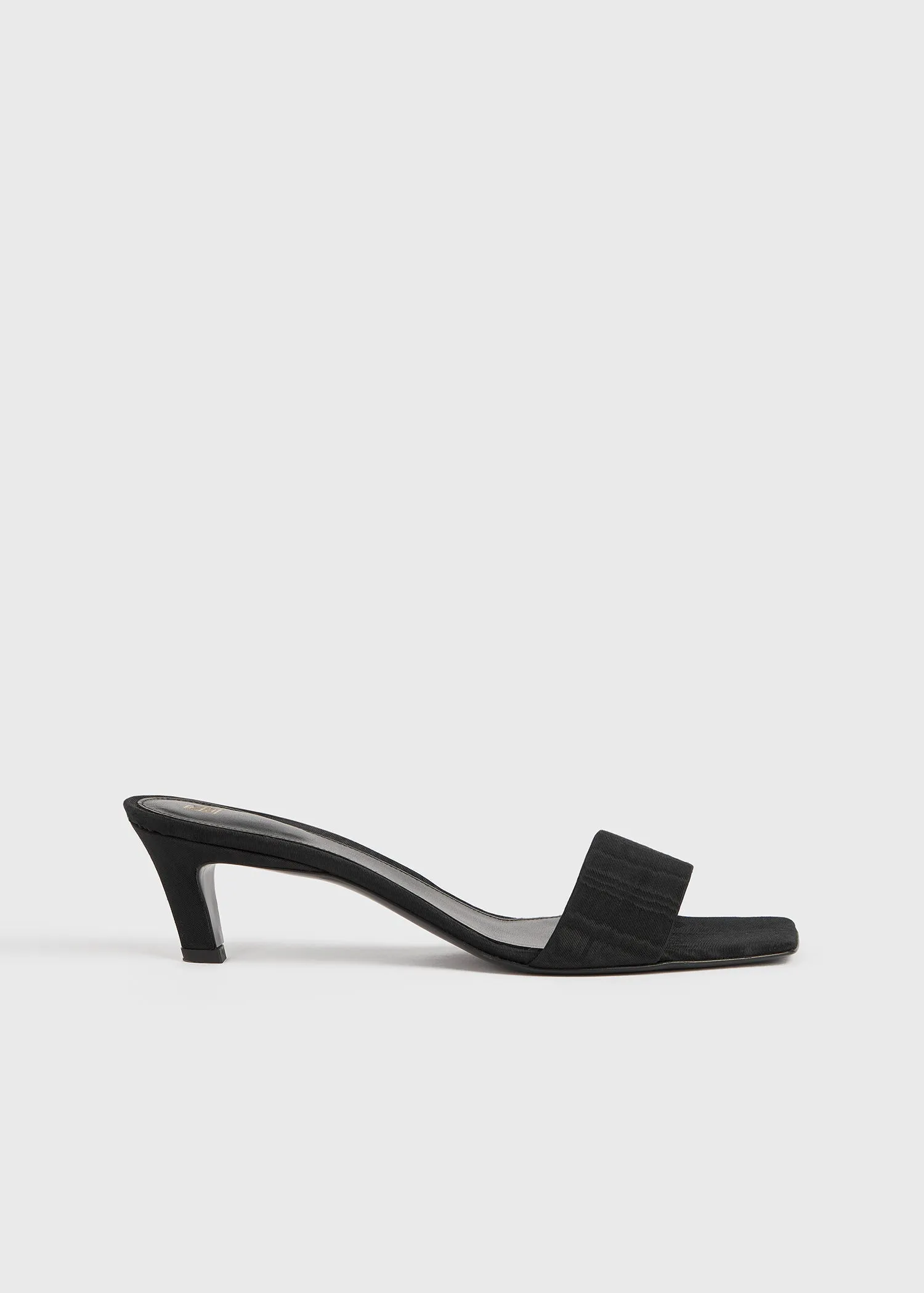 The Mule Sandal black