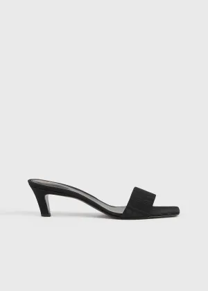 The Mule Sandal black