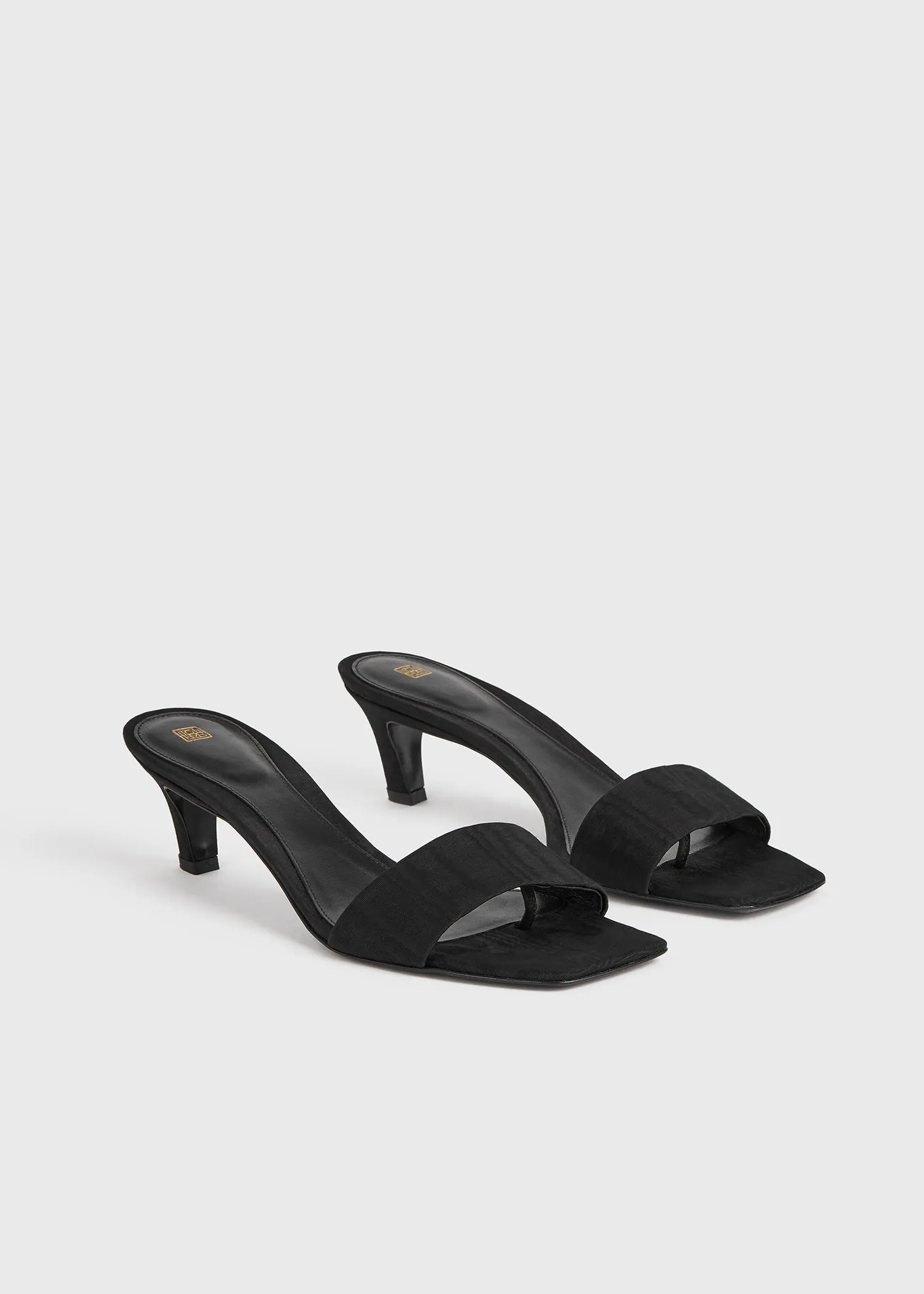 The Mule Sandal black