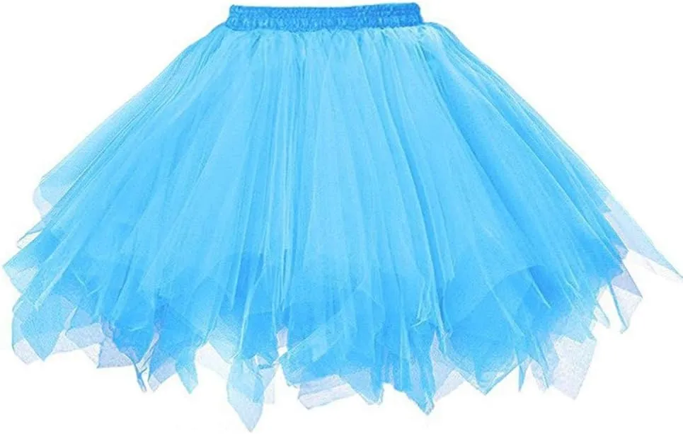 White Tulle Skirt for Women Midi High Short Skirt Womens Quality Adult Pleated Dancing Skirt Skirt Plum Tutu