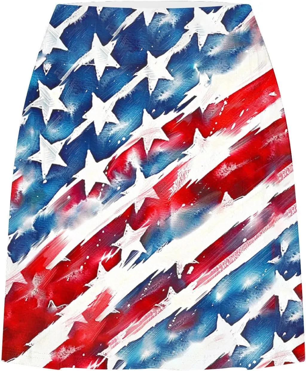 Women American Flag Skorts Yoga Patriotic Striped Active Skirts Beach Vacation Independence Day Golf Tennis Shorts