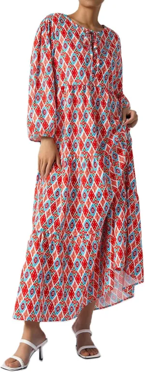 Women Boho Maxi Dress Casual Loose Fit V Neck Puff Sleeve Floral Flowy Swing Dresses Summer Beach Vacation Sundress
