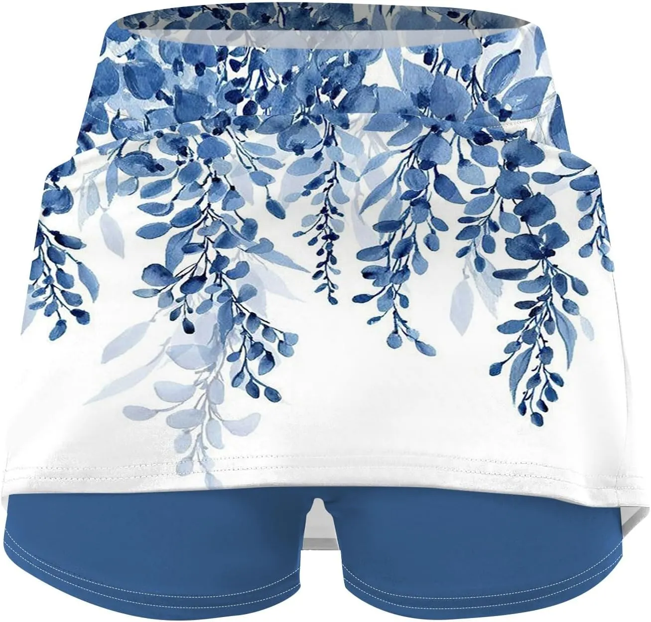 Womens Athletic Skirt with Shorts Mini Golf Tennis Running Workout Lightweight Comfy Oversized Skort Skirts with Pockets