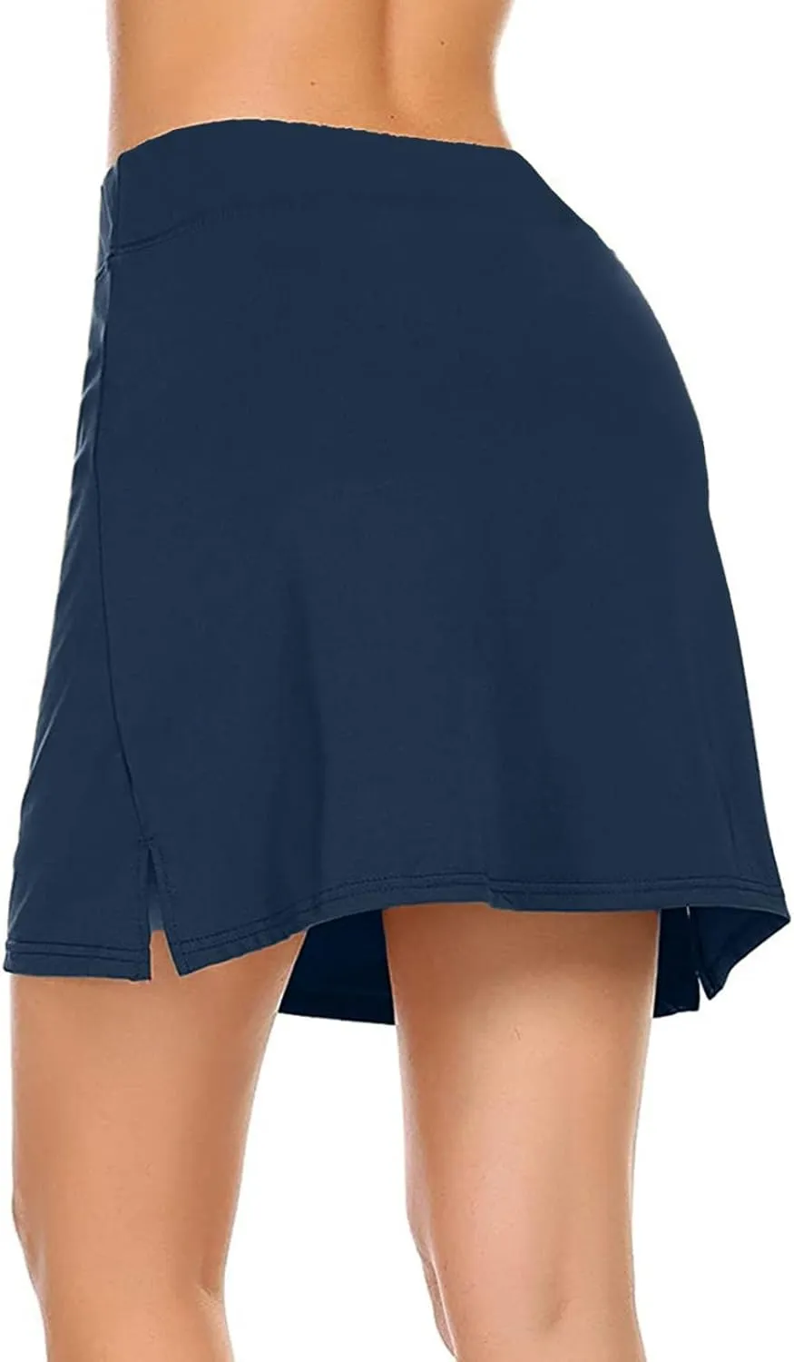 Women's Athletic Tennis Skorts with Pockets Built-in Shorts Summer Causal Yoga Running Workout Golf Skirts 2 in 1