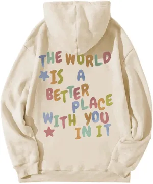 Women's Drawstring Zip Up Cute Hoodies Women's Solid Color Plush And Thick Raglan Sleeves Long Sleeved Hooded