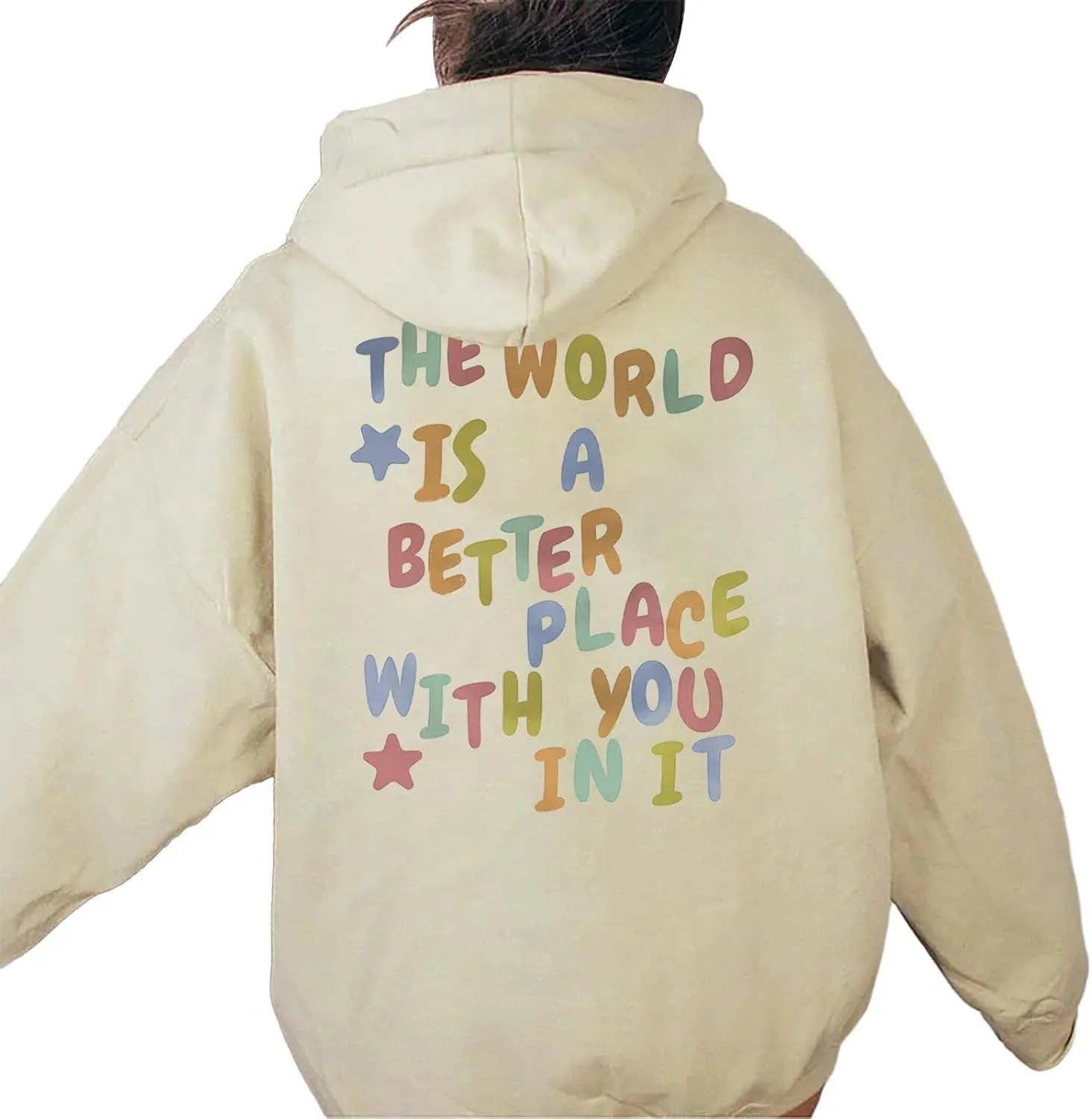 Women's Drawstring Zip Up Cute Hoodies Women's Solid Color Plush And Thick Raglan Sleeves Long Sleeved Hooded