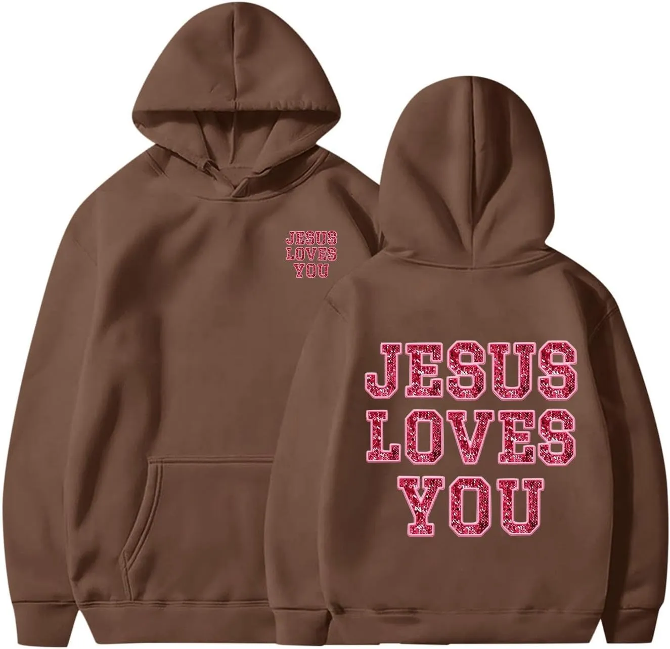 Women'S Fashion Hoodies & Sweatshirts Long Sleeve Drawstring Hoodies Print Oversized Fall Tops Heavy Sweatpants