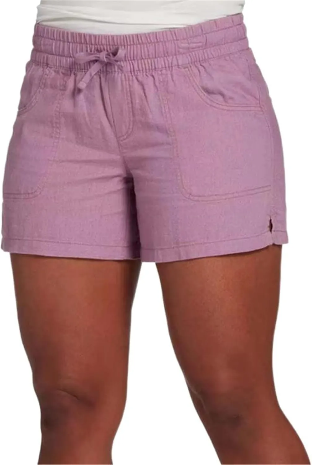 Women's Pants Casual Shorts high Waist Elastic Waist Summer Trousers