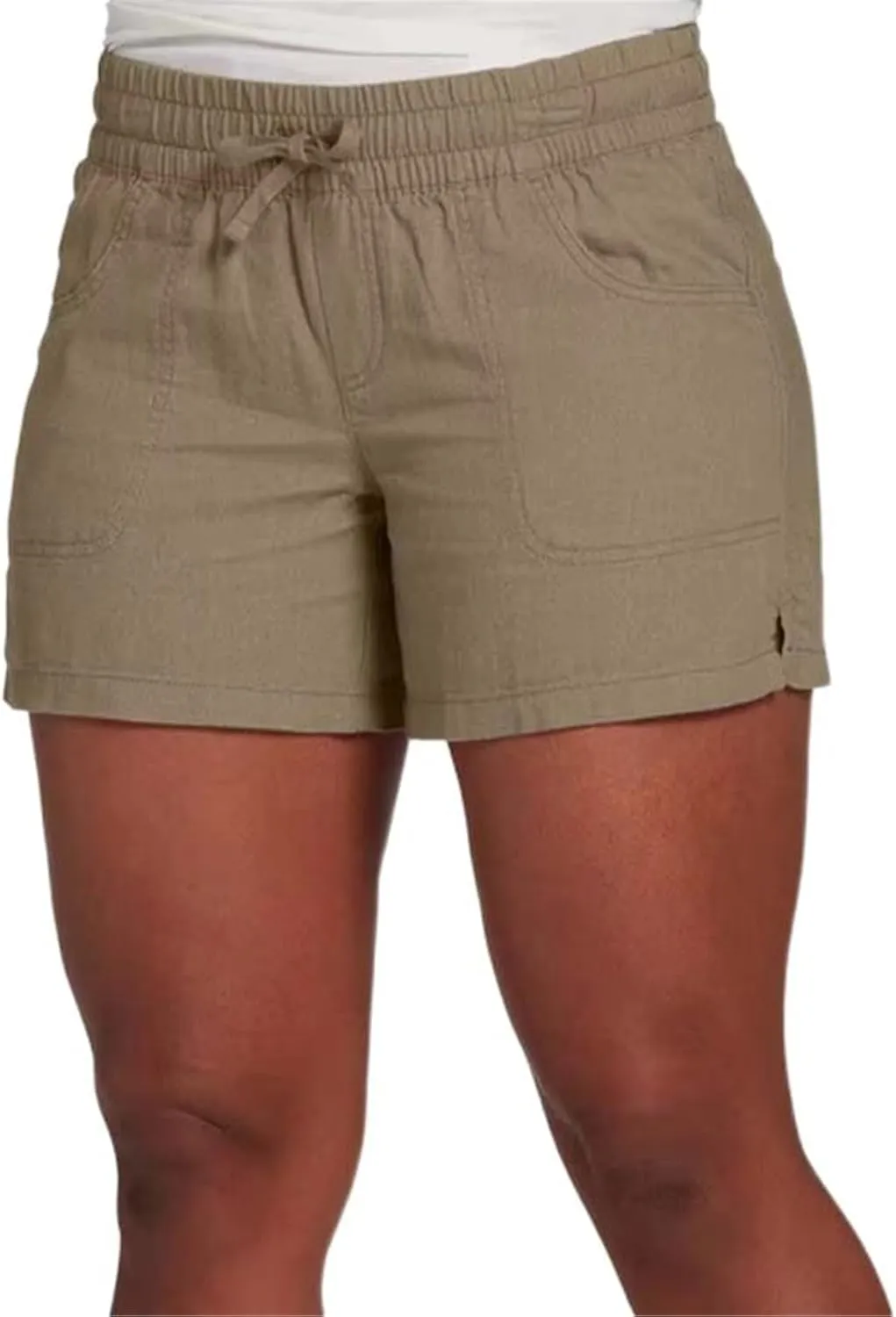 Women's Pants Casual Shorts high Waist Elastic Waist Summer Trousers