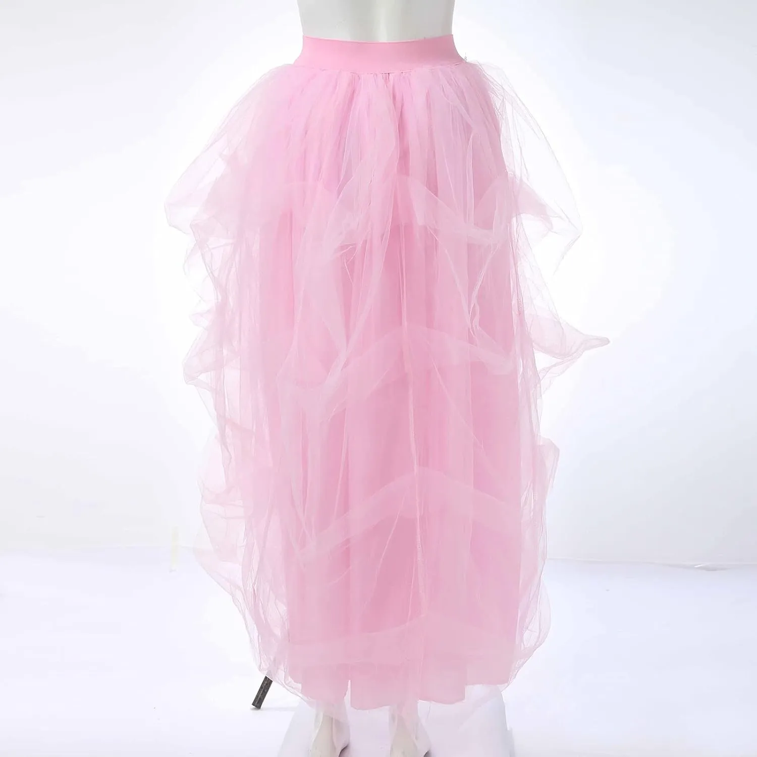 Women's Party High Waist Elastic Belt Casual Poncho Women's Skirt Bubble Skirt Jean Skirt Plus Size 20
