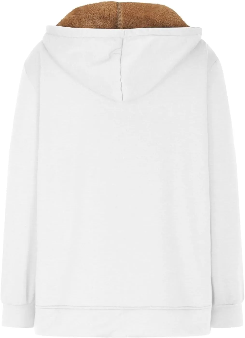 Womens Zip Up Hoodies Fleece Jackets Oversized Sweatshirts Fall Fashion Outfits Sweaters Winter Clothes