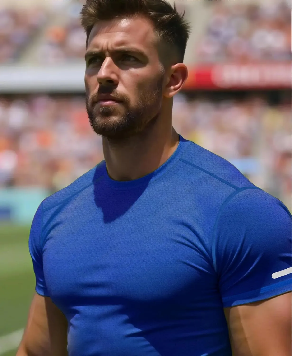 Workout Shirts Men Moisture Wicking T-Shirt Quick Dry Running Short Sleeve Gym Performance Active Tee Athletic Fit
