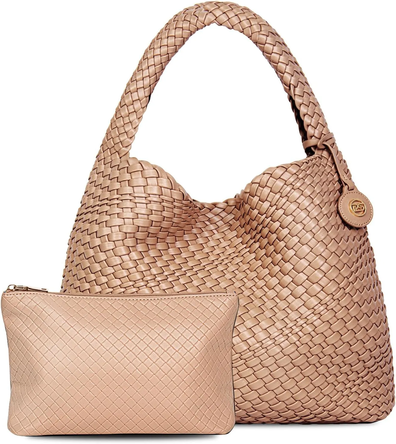 Woven Tote Bag for Women Woven Purse Large Woven Tote Braided Purse Weave Purse with Top Handle