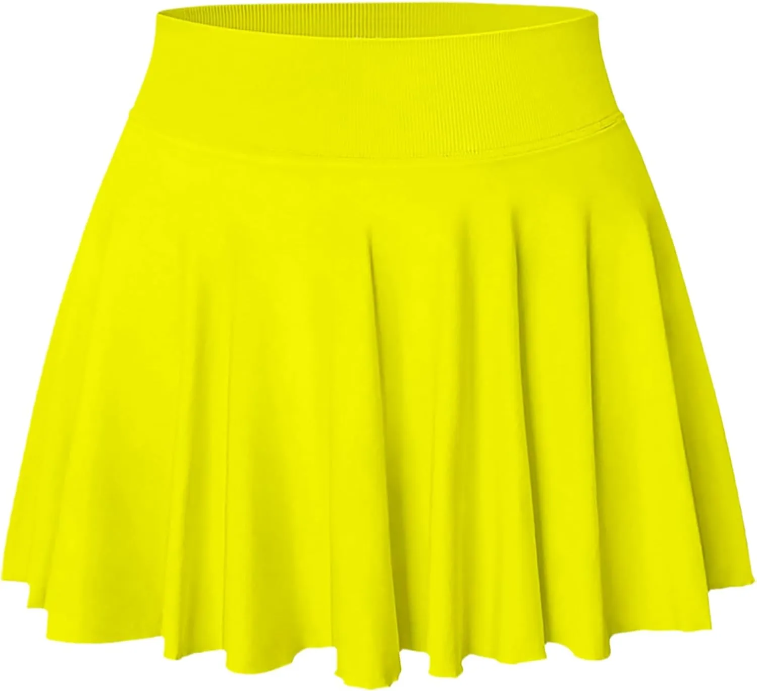 YOAKAKU Pleated Tennis Skater Skirts for Women with Pocket Shorts Flowy Golf Athletic Skort Sports Mini Skirt