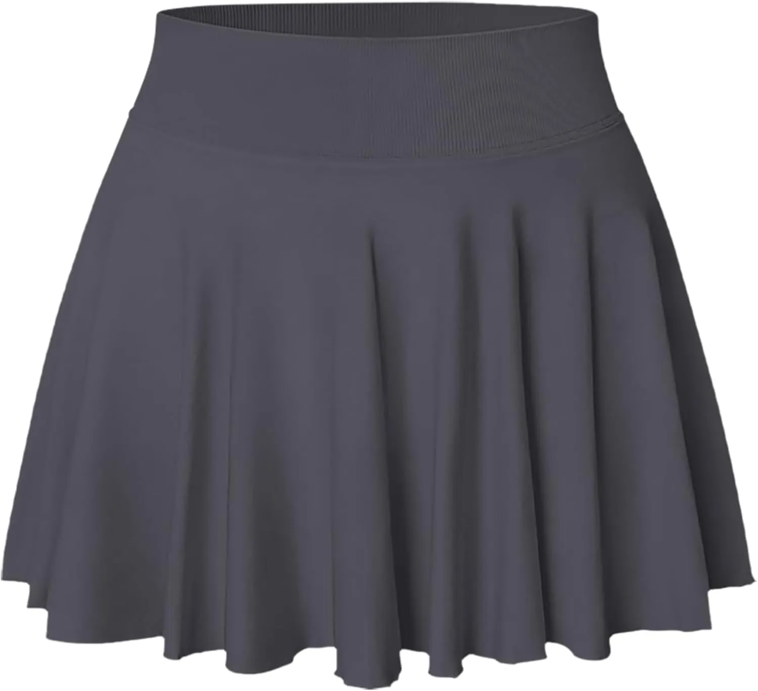 YOAKAKU Pleated Tennis Skater Skirts for Women with Pocket Shorts Flowy Golf Athletic Skort Sports Mini Skirt
