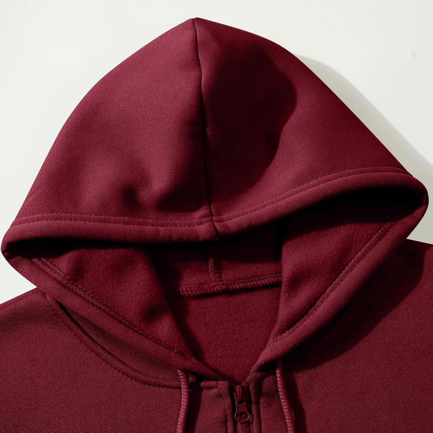 Zip Up Hoodie Women Long Sleeve Oversized Fleece Sweatshirt Comfy Fall Fashion Hooded Jackets Pullover with Pocket
