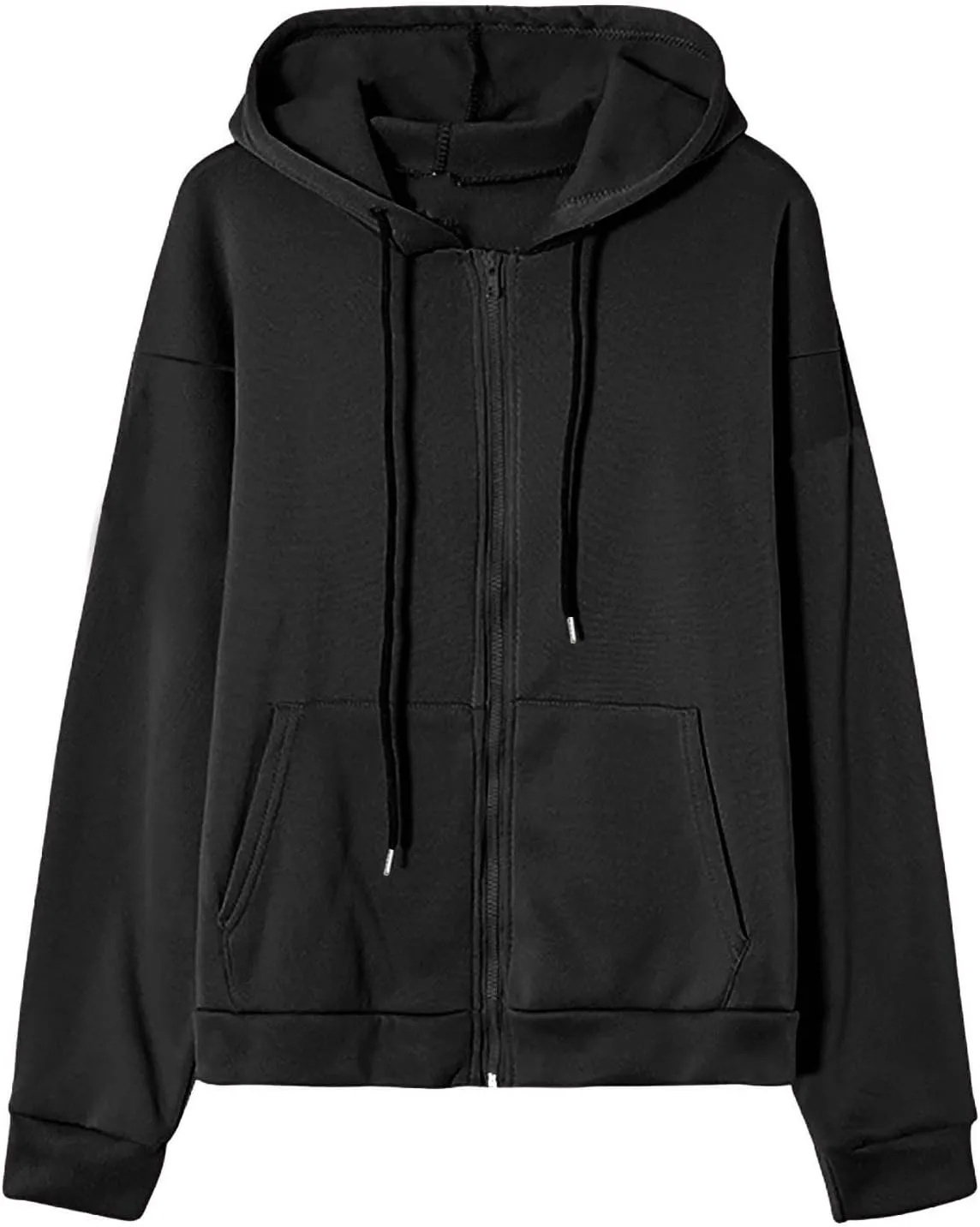Zip Up Hoodies Women 2023 Fall Fashion Oversized Sweatshirt Y2k Sweaters Pullover Cute Teen Girl Jacket Trendy Winter Clothes